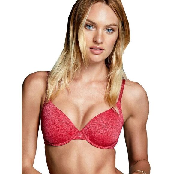 Victoria's Secret Body By Red Unlined Semi Demi 32C NWT - Picture 2 of 5